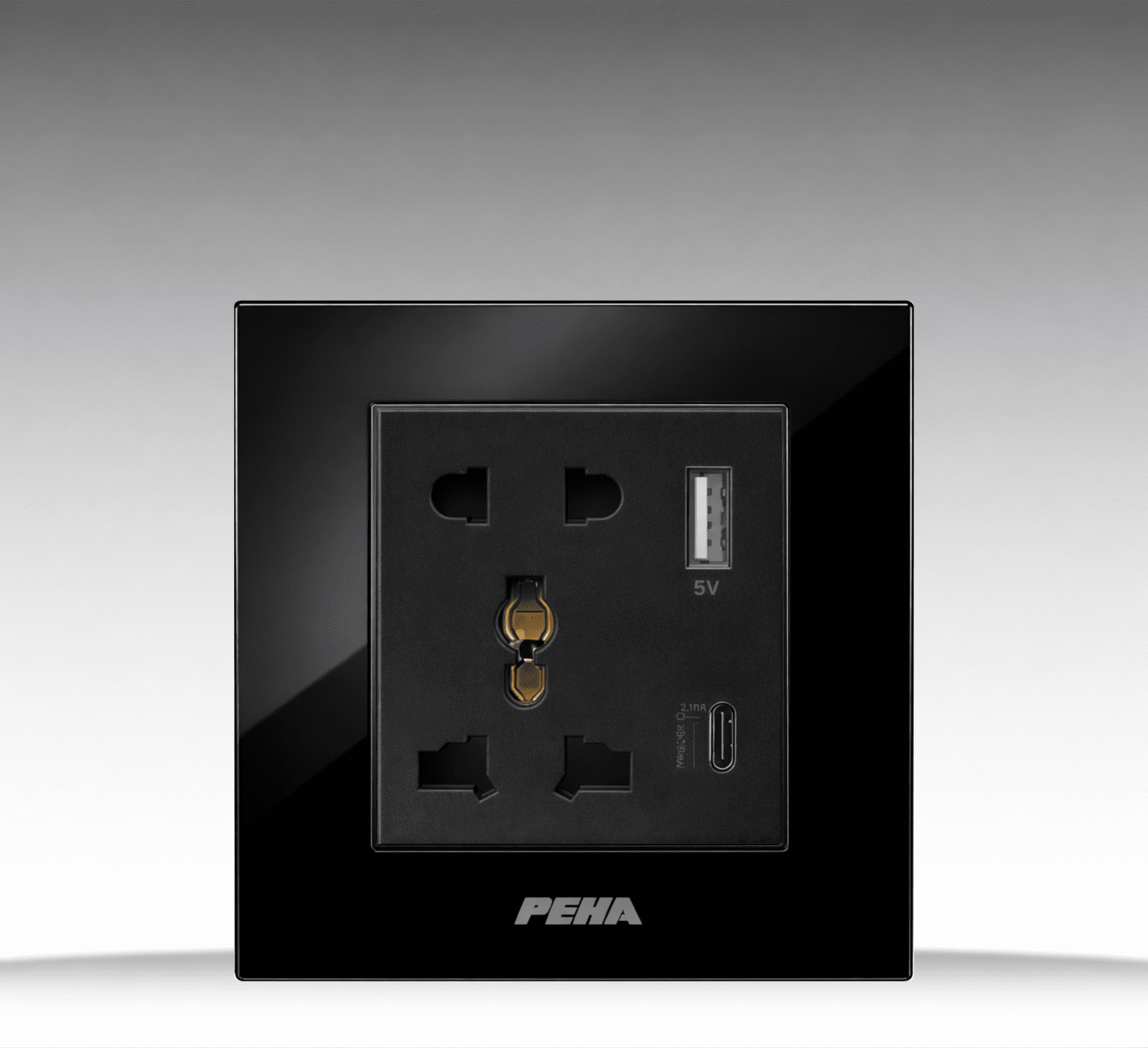 Aura Kombi Rahmen GLASS - Black - Ảnh 3