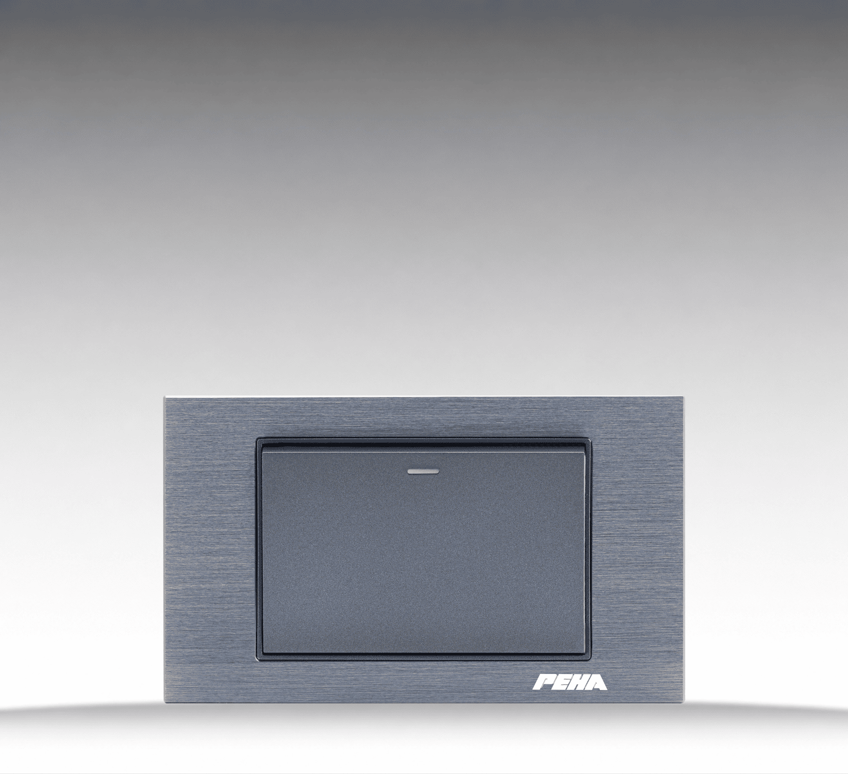 NOVA Aluminum Series - Bộ 1 công tắc size L - Nhôm xước