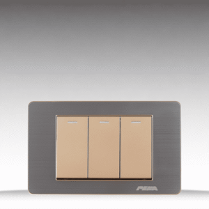 V9 Steel - Bộ 3 công tắc Size S - Thép không gỉ