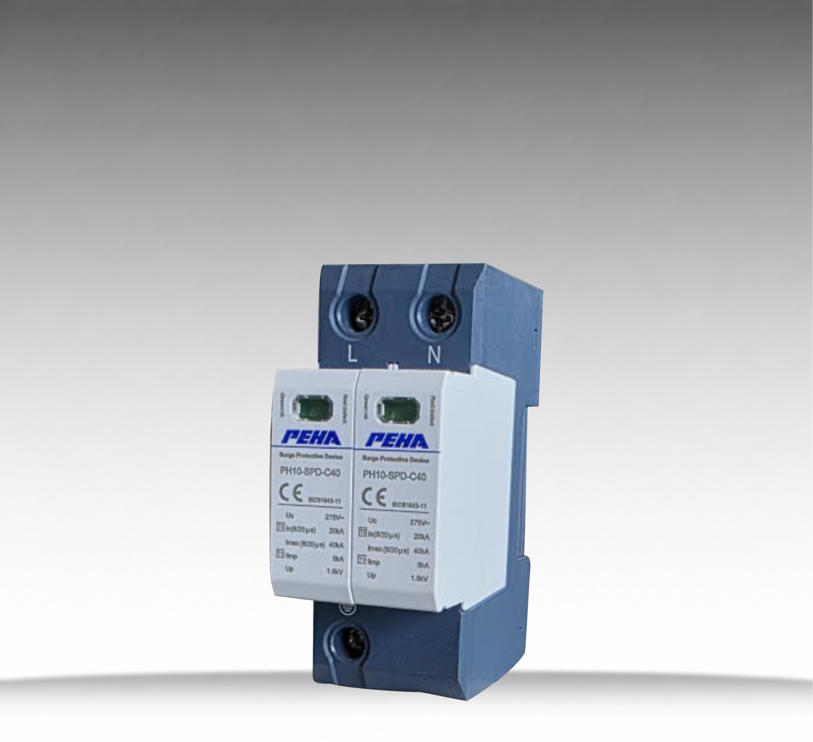 Aptomat chống sét lan truyền PEHA PH10 - SPD - C40 - 1Pha + N
